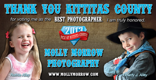 Molly Morrow Photography, Kittitas County Best Photographer